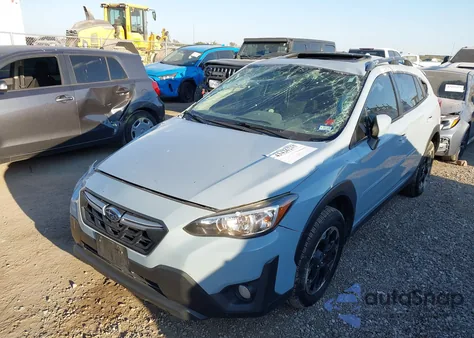 2021 Subaru Crosstrek Premium from USA, damaged, VIN JF2GTAEC5M8233153